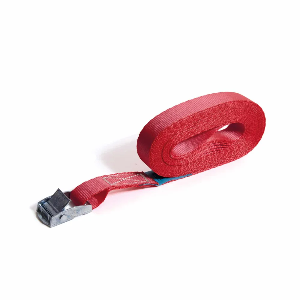 Spanband met klemgesp - Rood